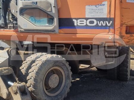 Сервисная инспекция колесного экскаватора Doosan SOLAR 180W-V - 3